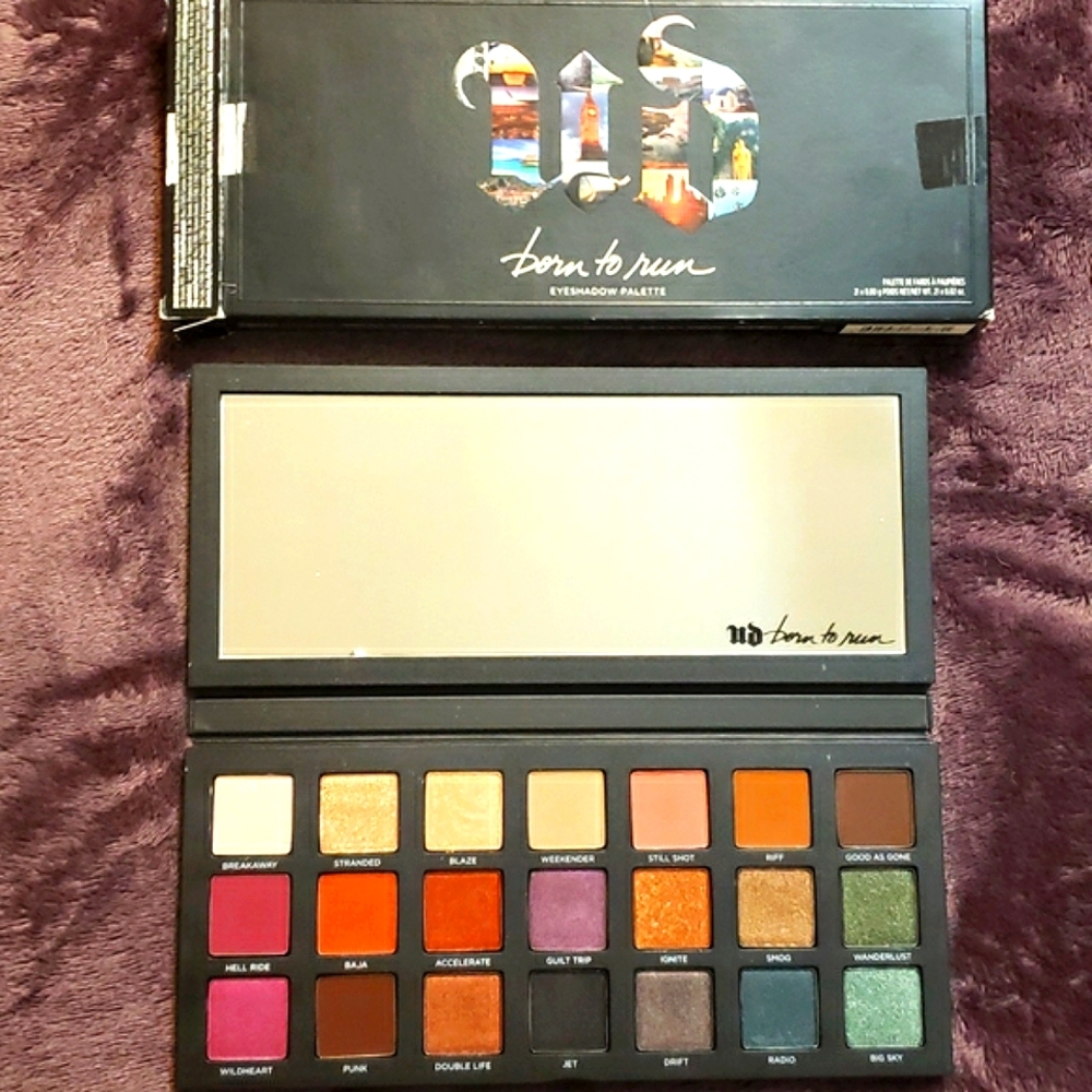 NIB Urban Decay Born to run eyeshadow palette